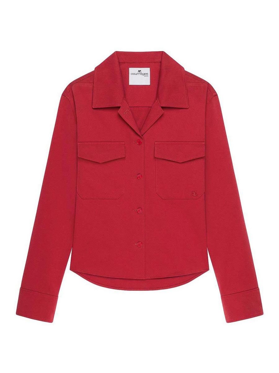 Courreges Chemise - Rouge