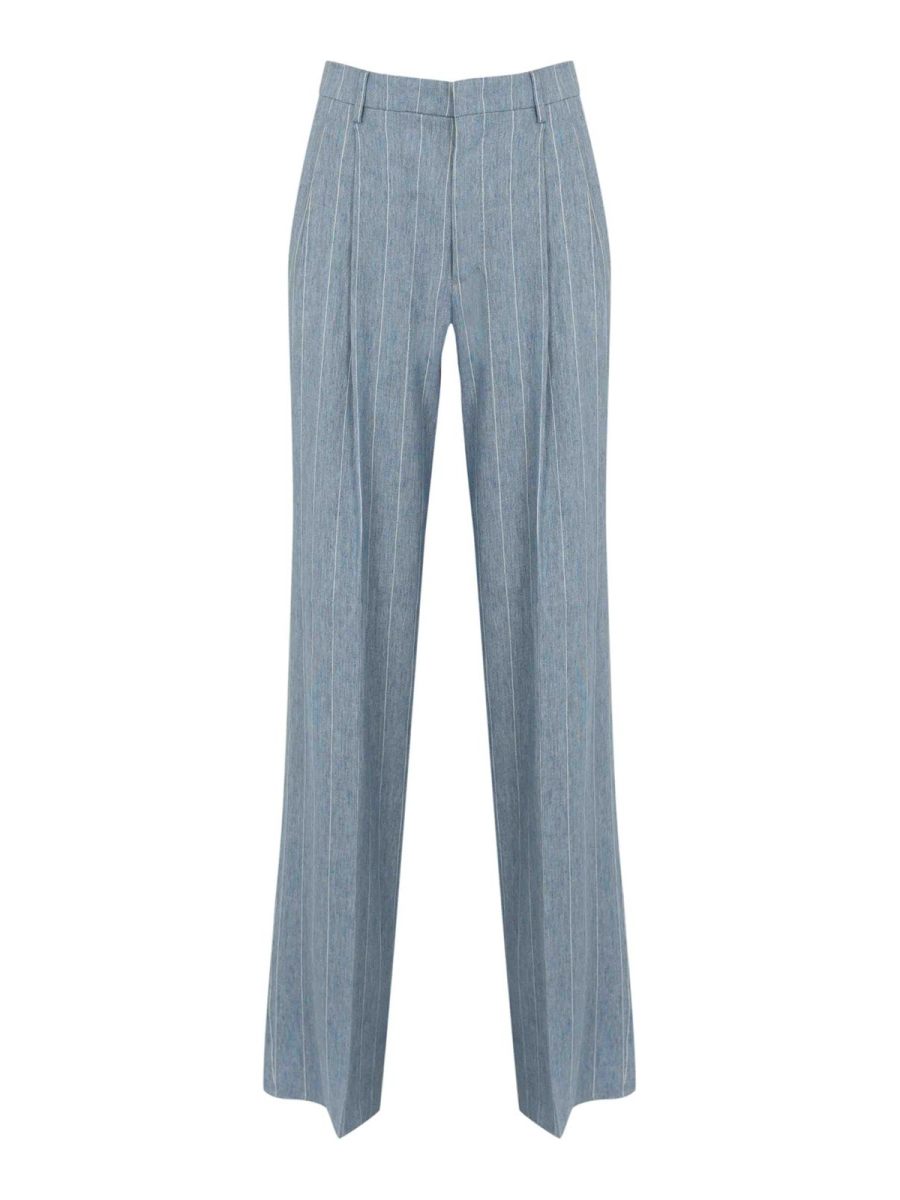 Tagliatore Pantalons Décontractés - Bleu