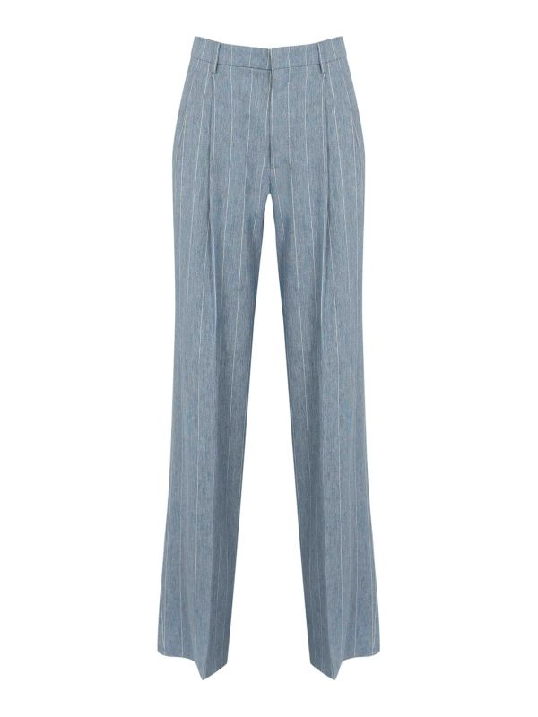 Tagliatore Pantalons Décontractés - Bleu