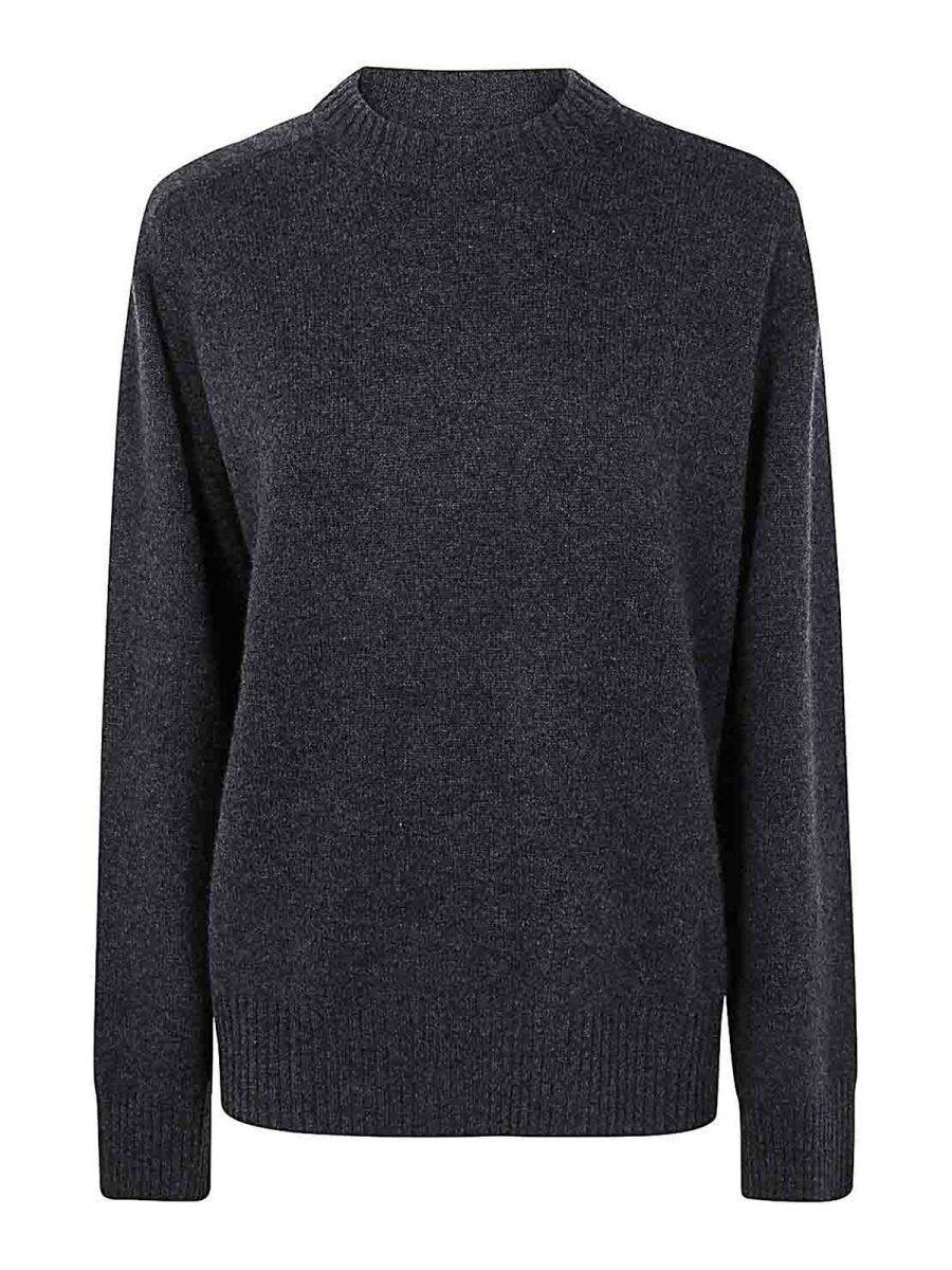 Loulou Studio Pull Col Rond - Gris