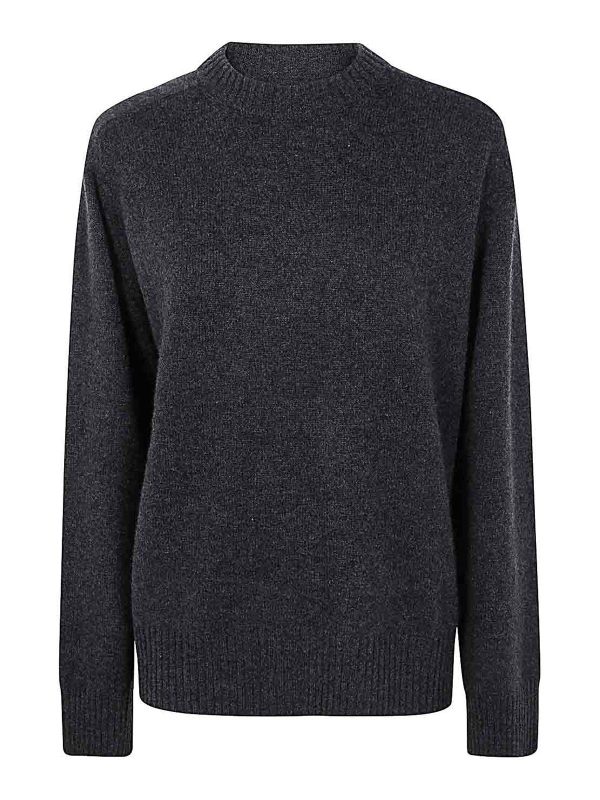 Loulou Studio Pull Col Rond - Gris