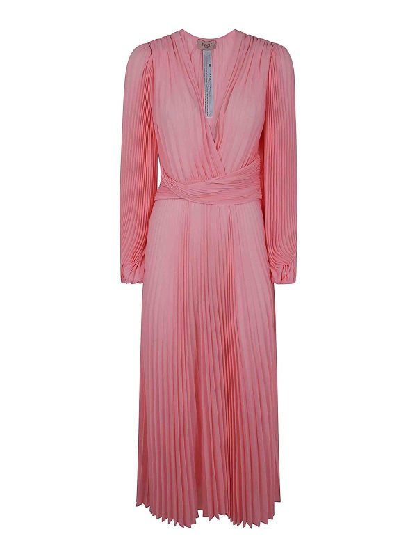 Twinset Robe Au Genou - Orange