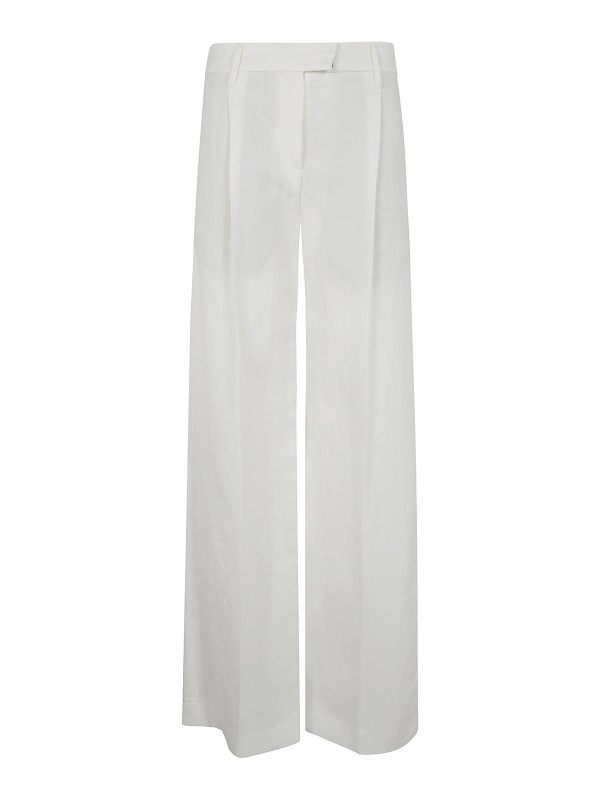 Brunello Cucinelli Pantalons Décontractés - Blanc