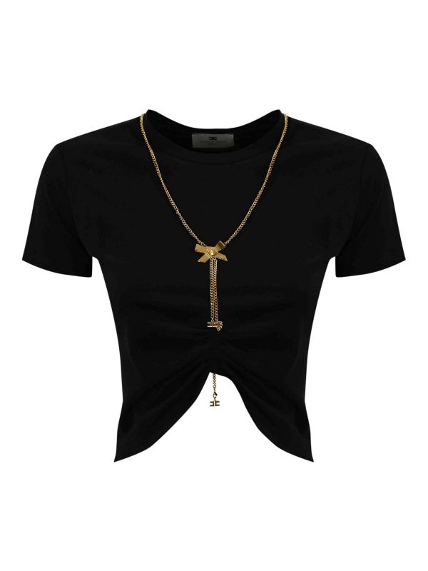 Elisabetta Franchi T-Shirt - Noir