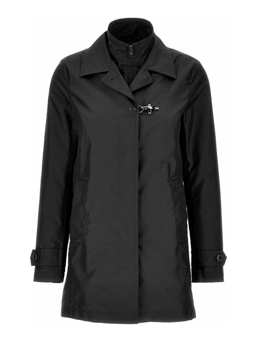 Fay Manteau Court - Noir