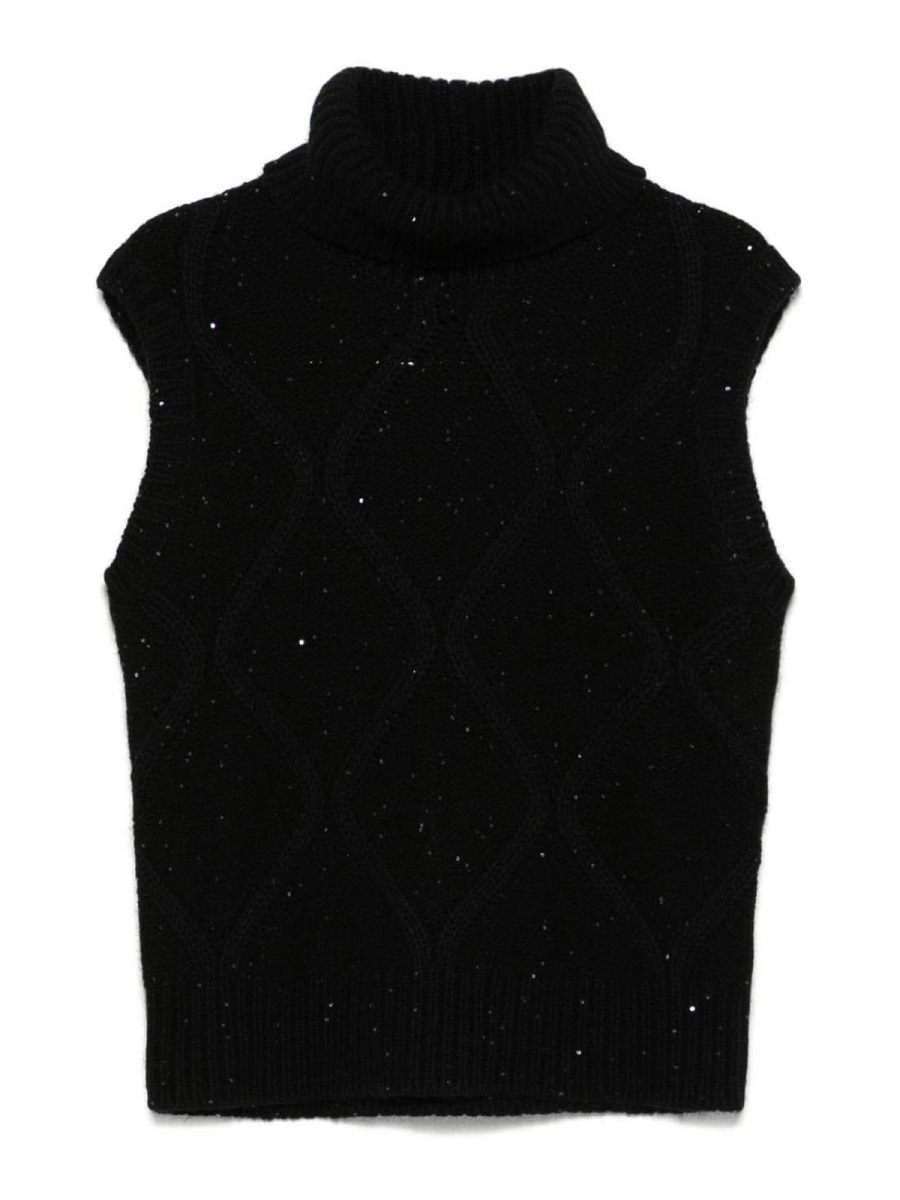 Fabiana Filippi Gilet - Noir