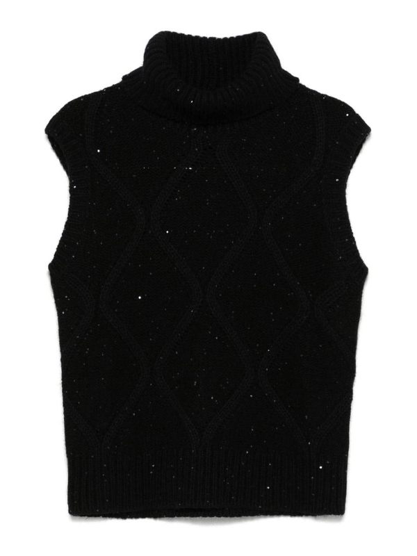 Fabiana Filippi Gilet - Noir