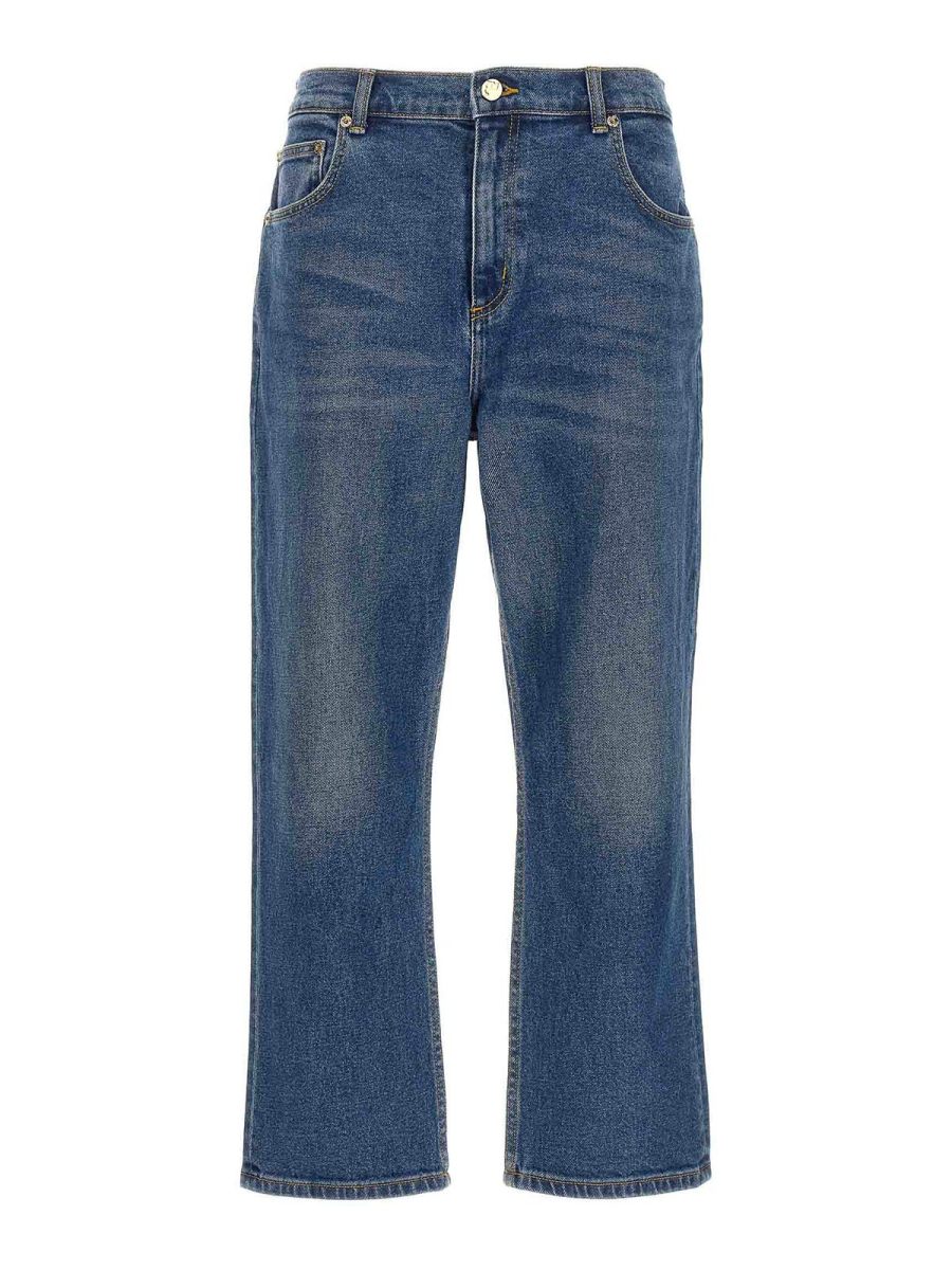 Tory Burch Jean Bootcut - Bleu