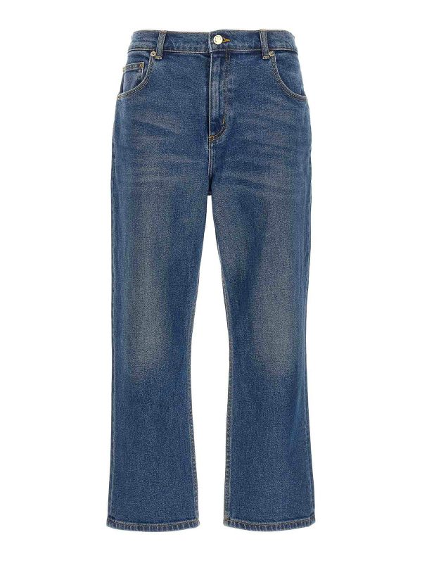 Tory Burch Jean Bootcut - Bleu