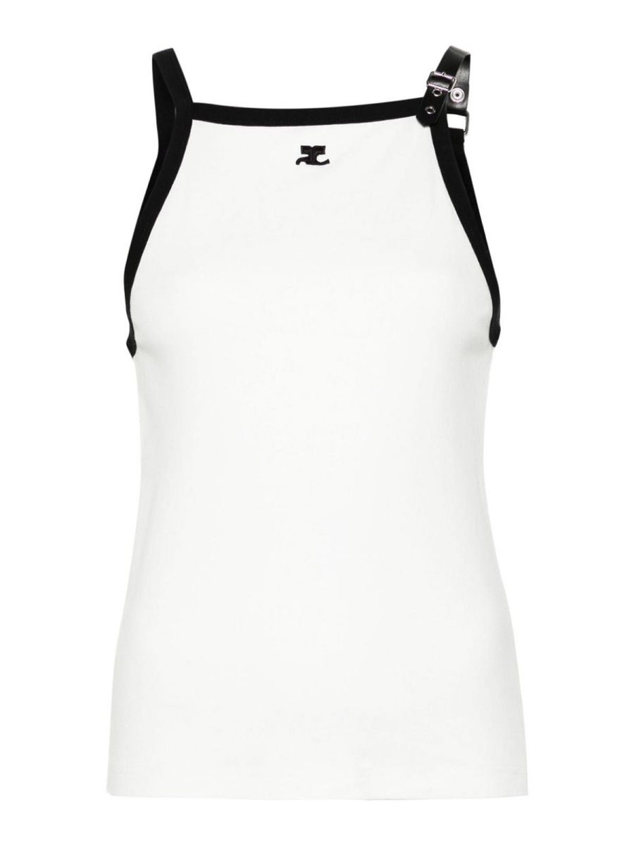 Courreges Top - Blanc
