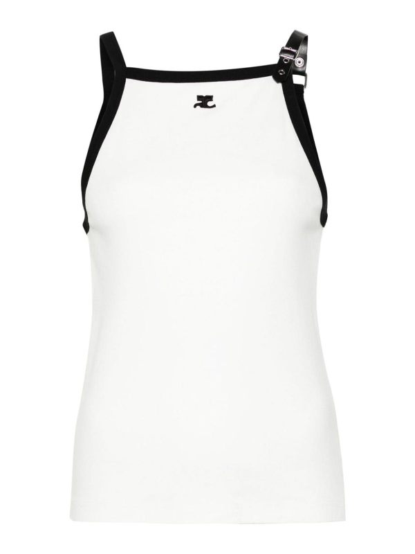 Courreges Top - Blanc