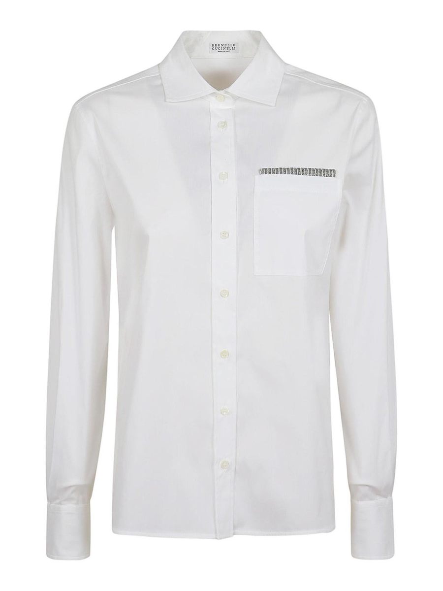Brunello Cucinelli Chemise - Blanc