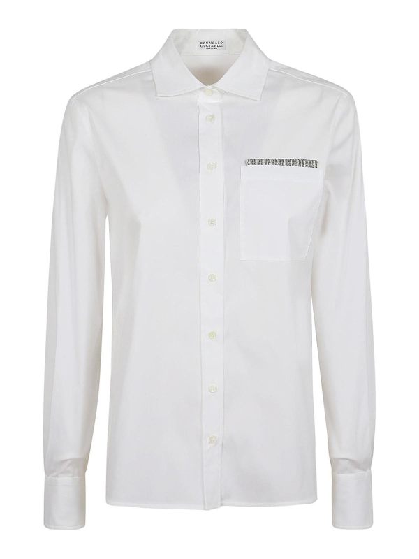 Brunello Cucinelli Chemise - Blanc