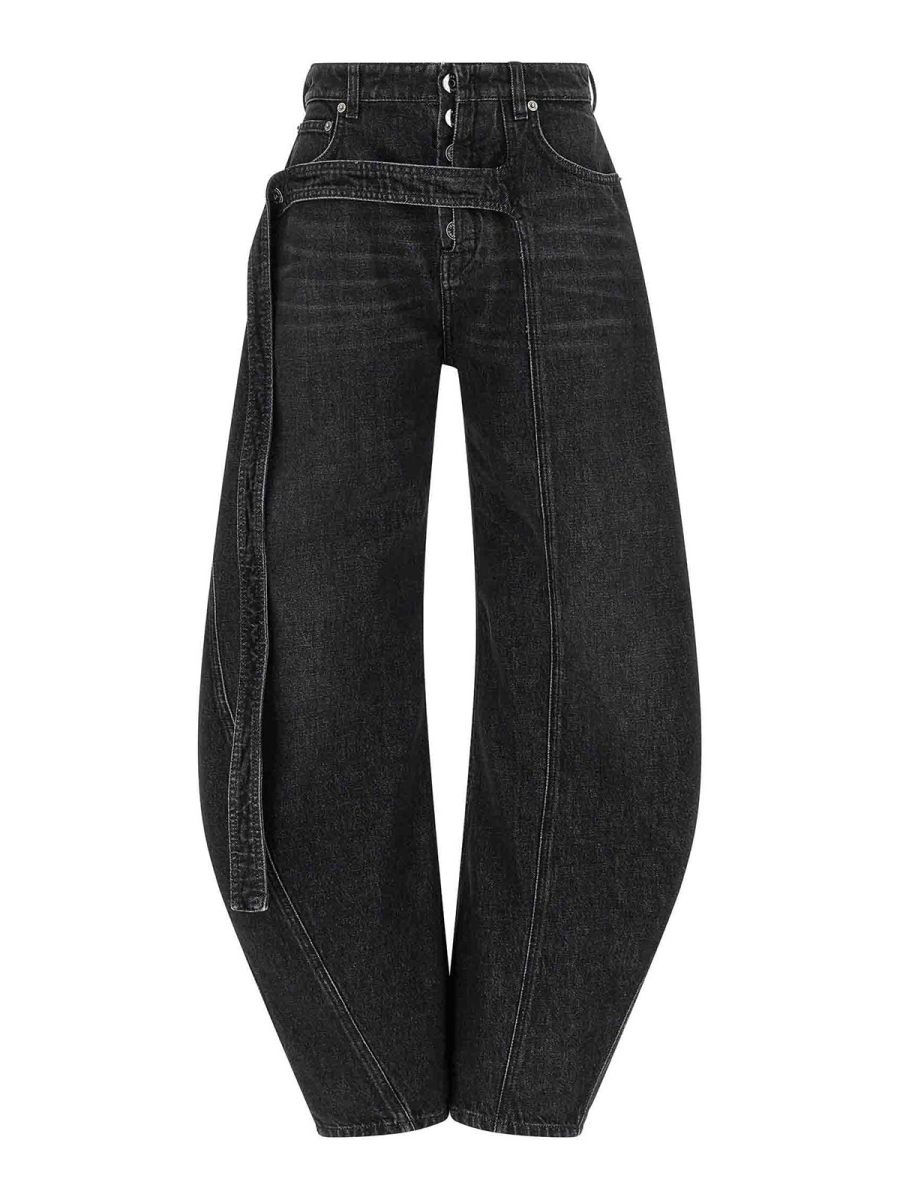 Jean Paul Gaultier Jean Bootcut - Noir