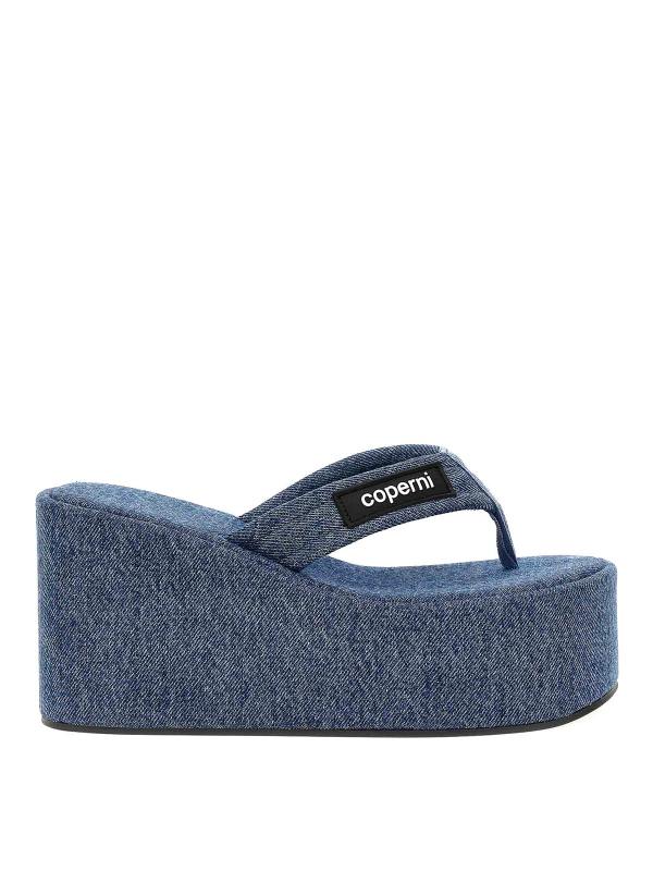 Coperni Sandales - Bleu