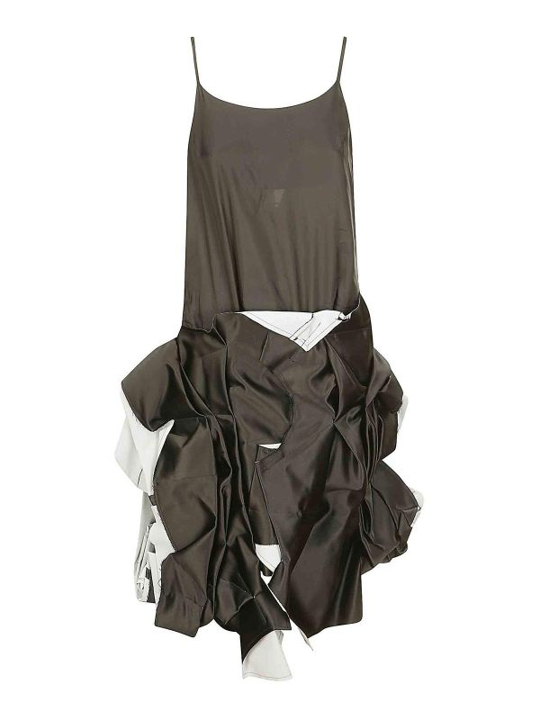 Comme Des Garcons Robe multicouche
