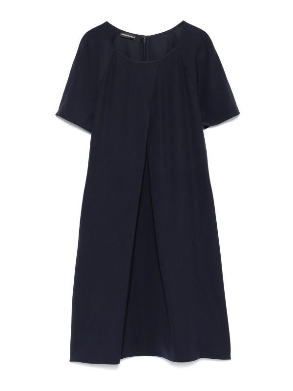 Emporio Armani Robe Courte - Bleu