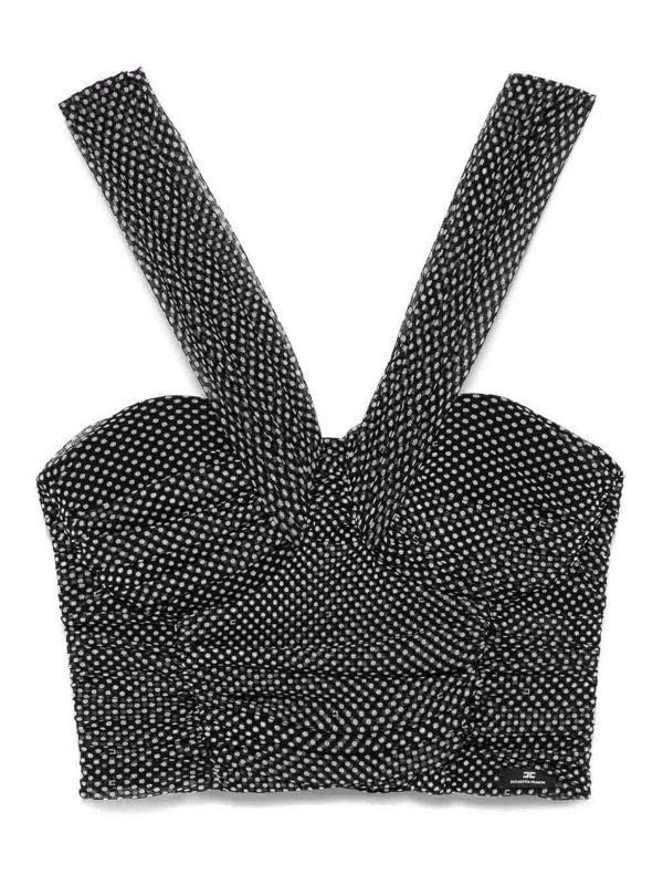 Elisabetta Franchi Top - Noir