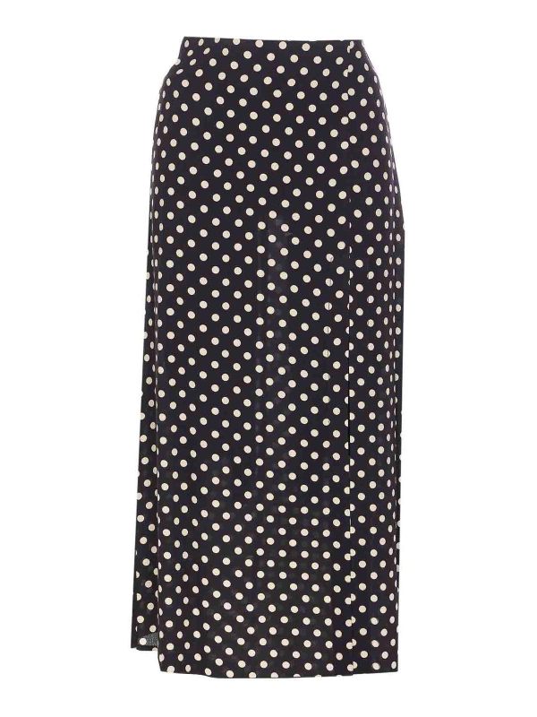 Mar De Margaritas Jupe Midi - Noir