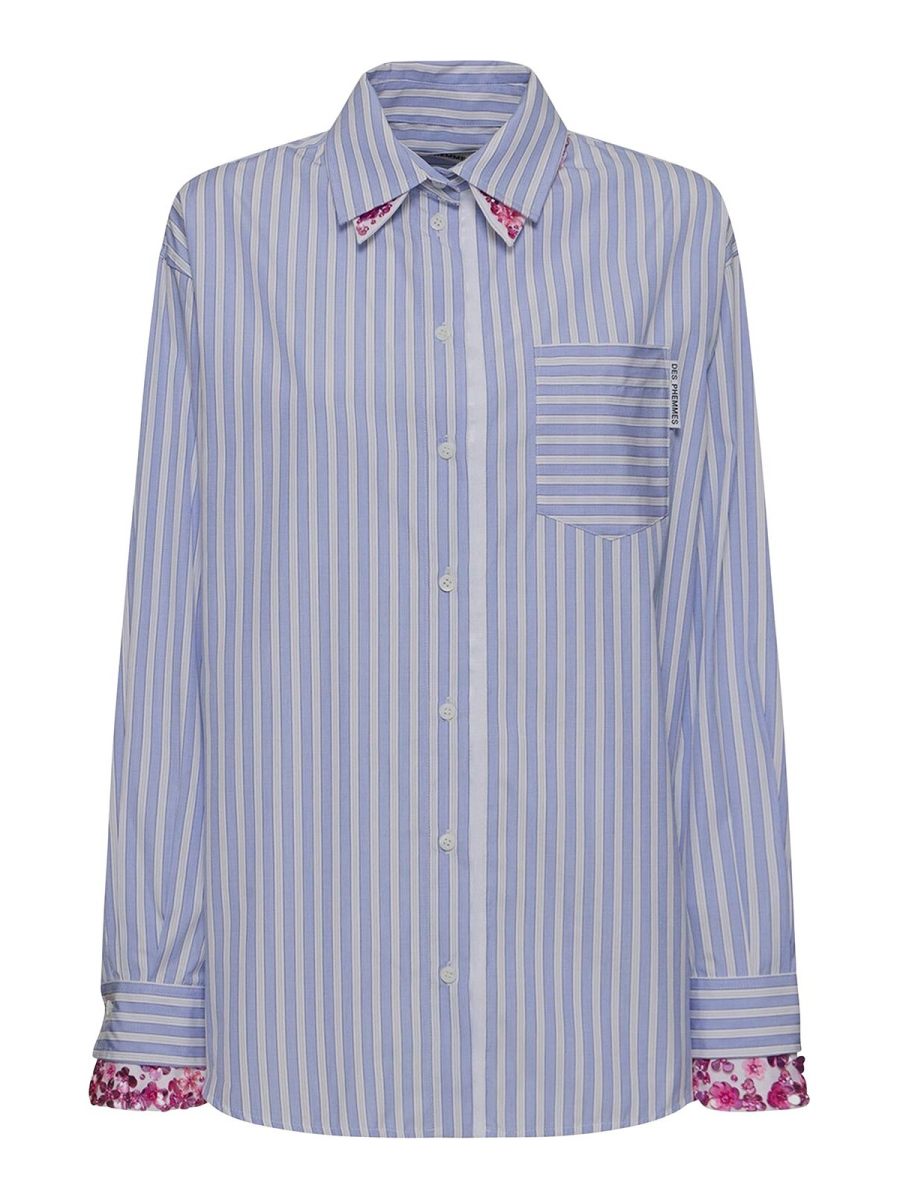 Des Phemmes Chemise - Bleu Clair