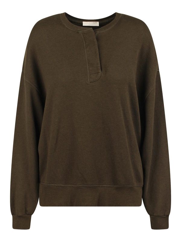 Ulla Johnson Pull Col Rond - Vert