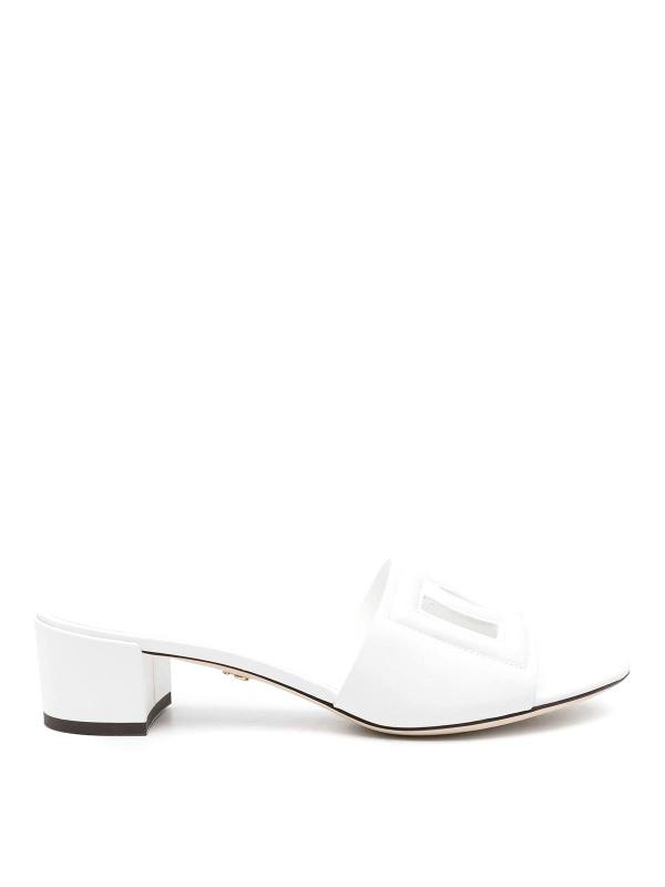 Dolce & Gabbana Tongs - Blanc
