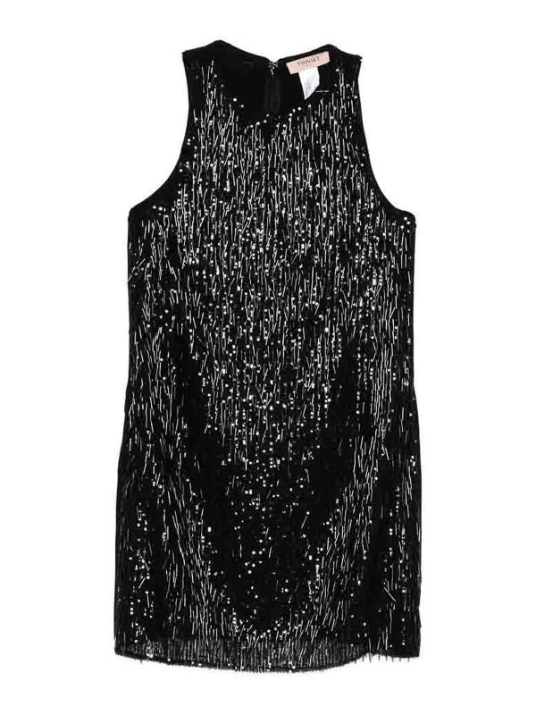 Twinset Robe Courte - Noir