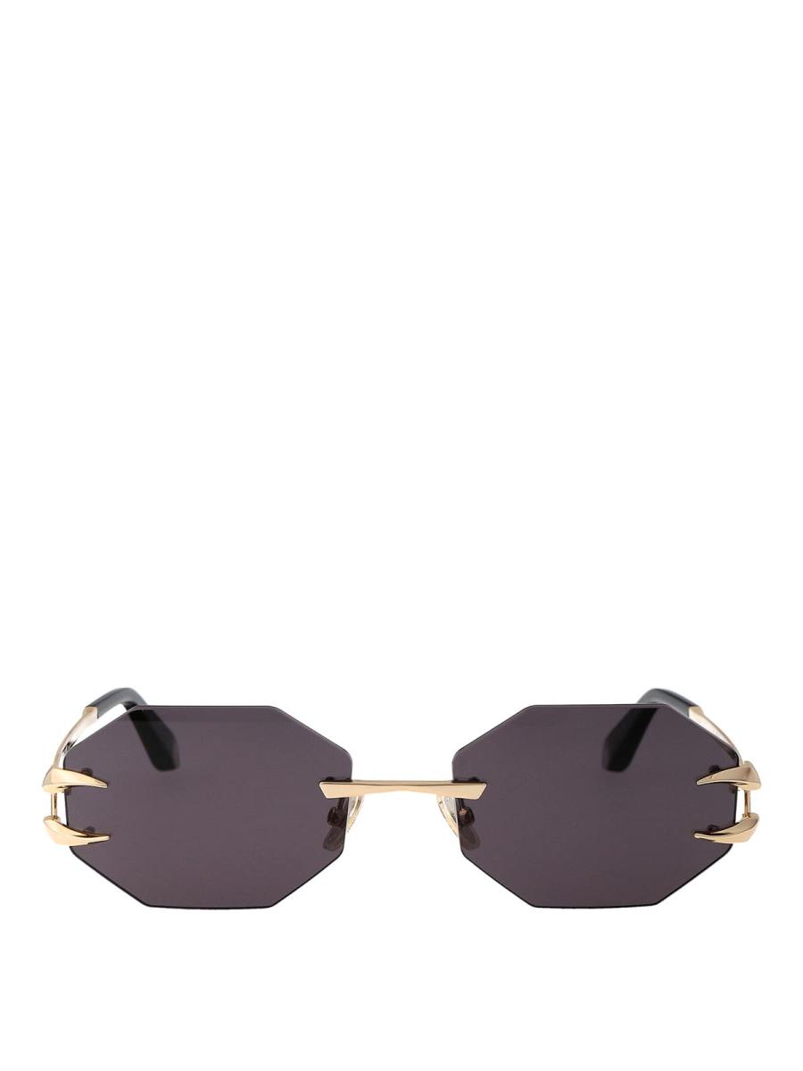 Roberto Cavalli Lunettes De Soleil - Or