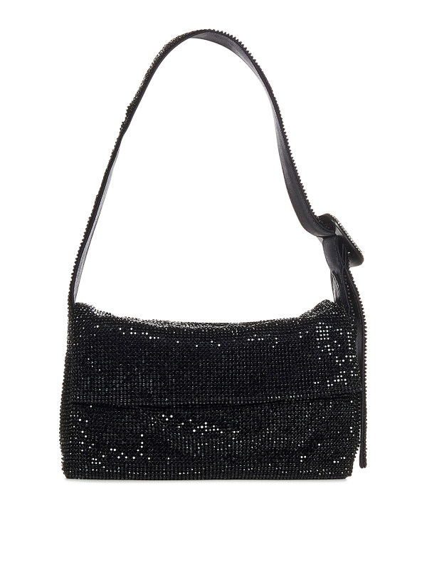 Benedetta Bruzziches Sac Porté Épaule - Noir