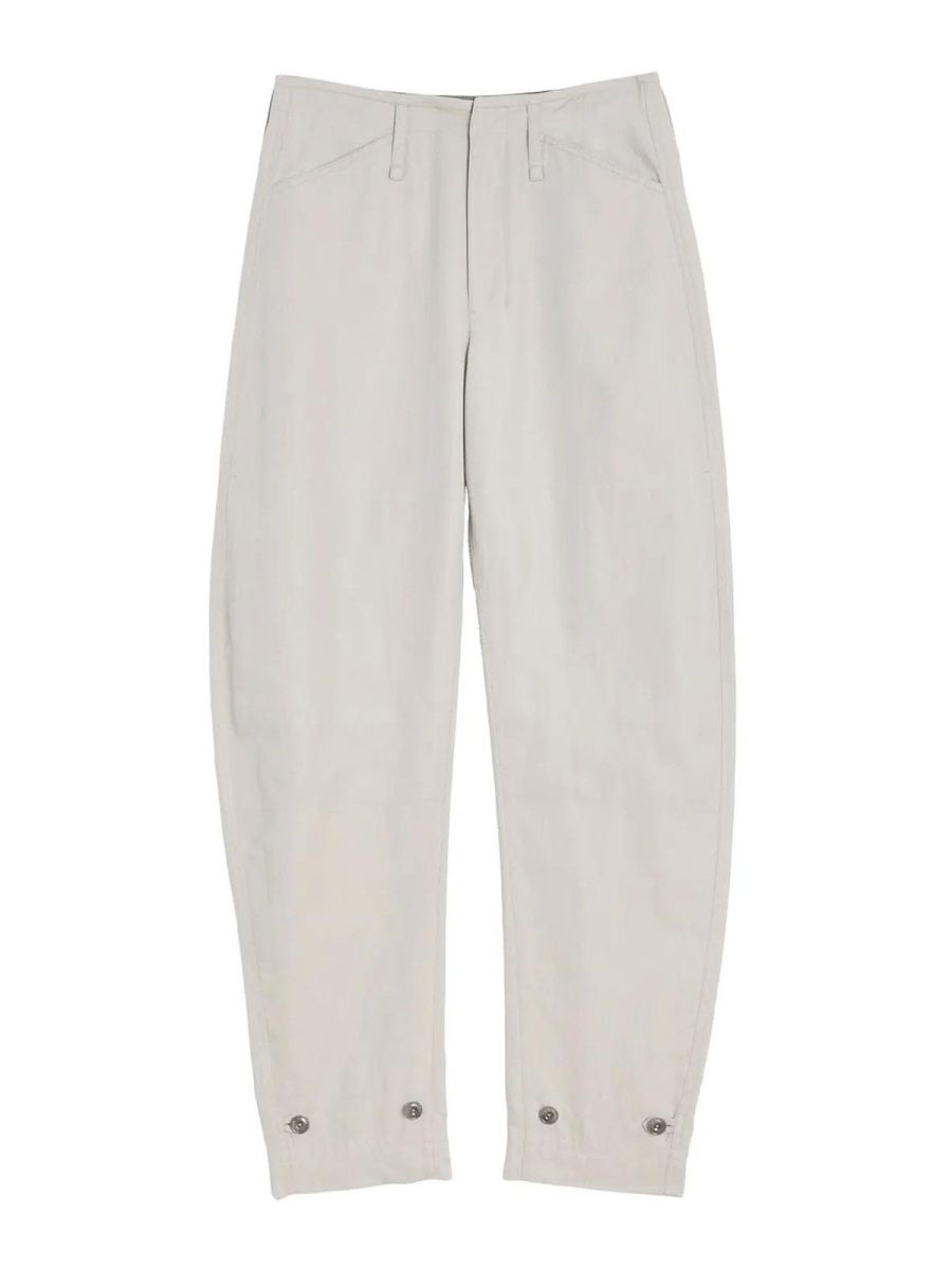 Lemaire Pantalons Décontractés - Blanc