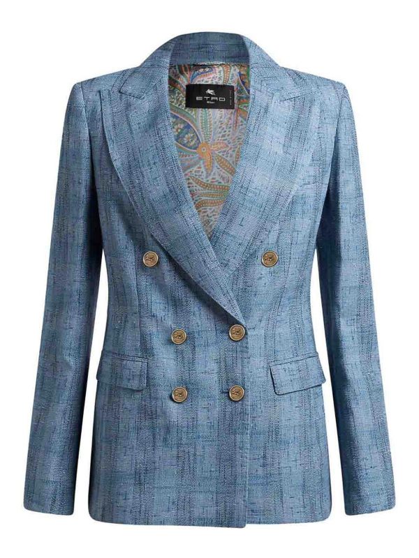 Etro Blazer - Bleu Clair