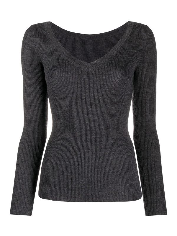 P. A.R. O.S. H. Pull Col Bateau - Gris