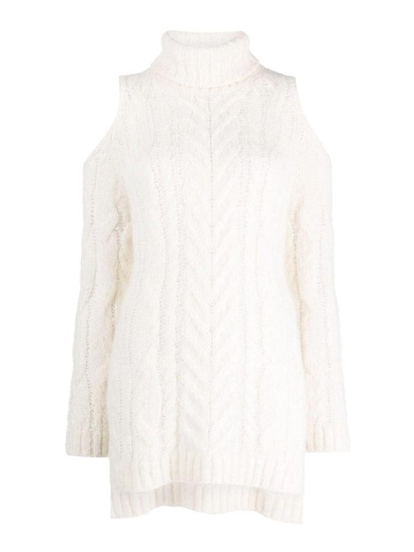 P. A.R. O.S. H. Pull Col Rond - Blanc