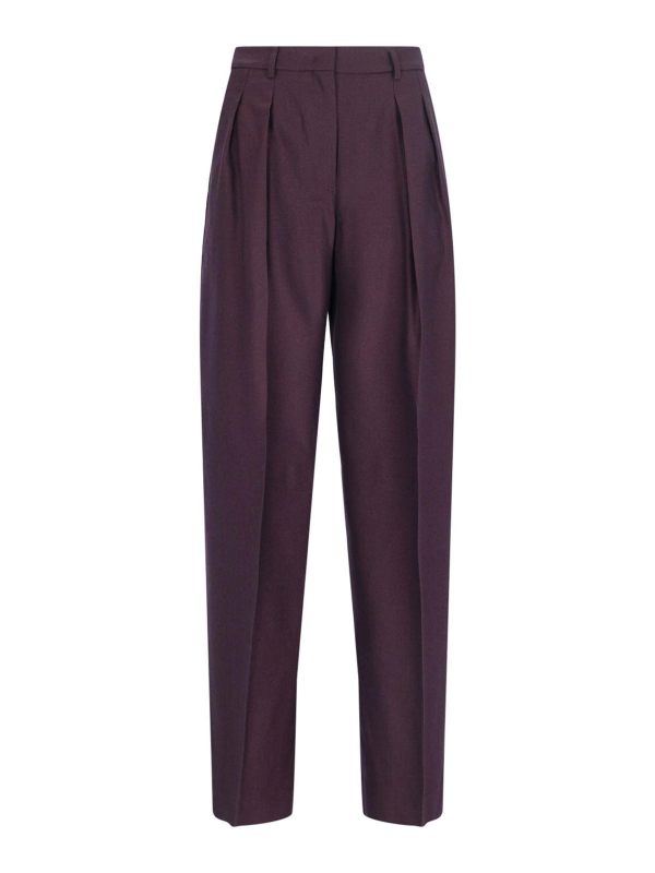 Incotex Pantalons Décontractés - Rouge