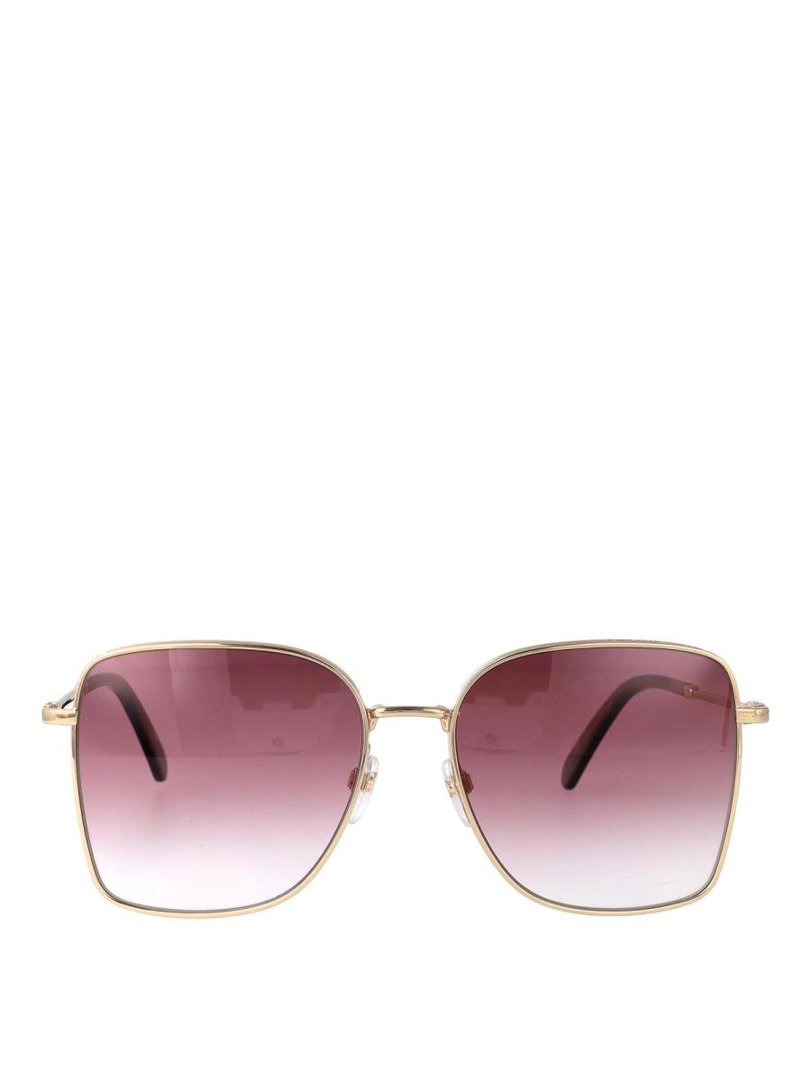 Marc Jacobs Lunettes De Soleil - Or