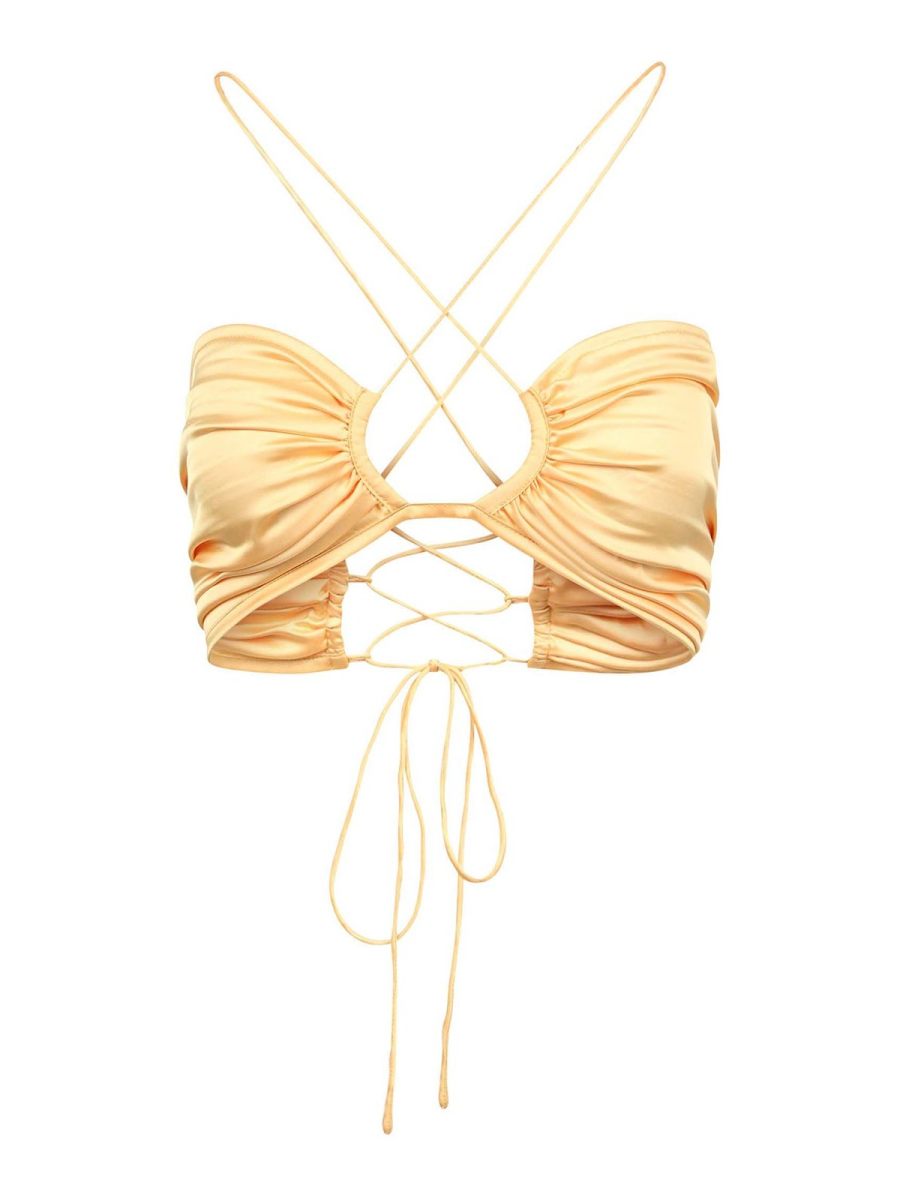 L'Idée Woman Top - Jaune