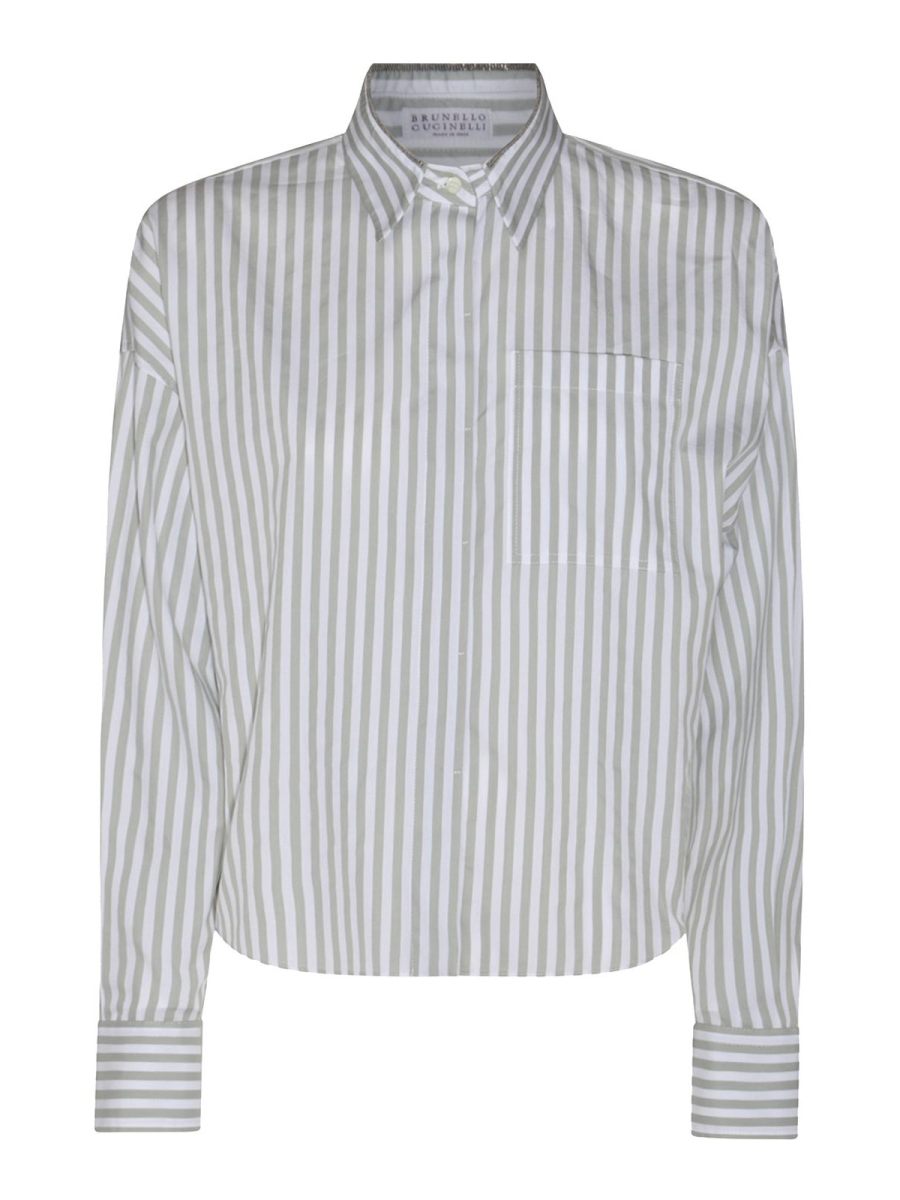 Brunello Cucinelli Chemise - Blanc