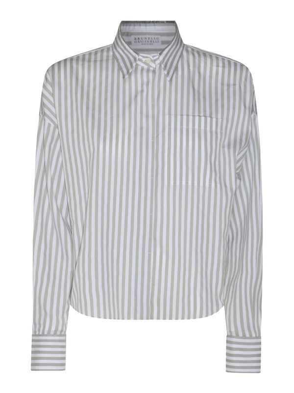 Brunello Cucinelli Chemise - Blanc