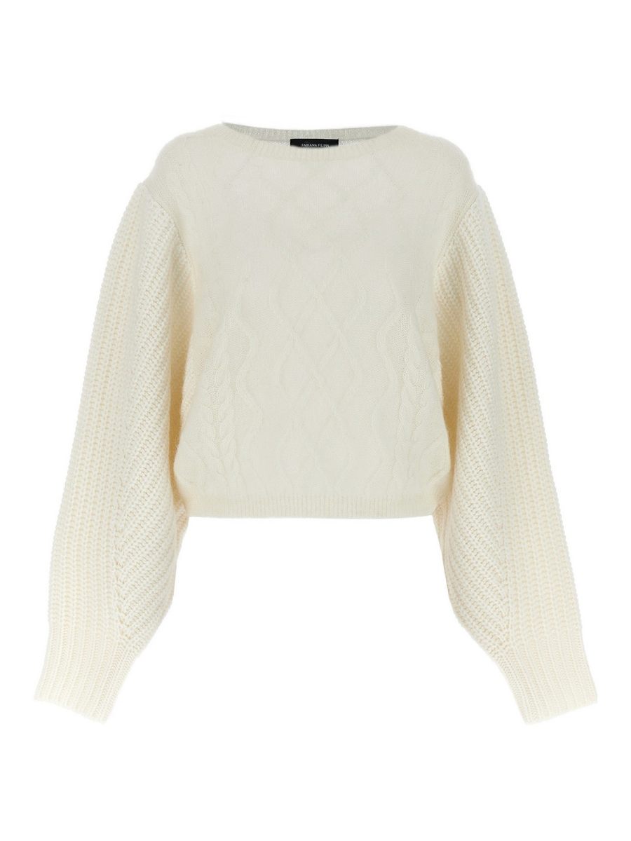Fabiana Filippi Cardigan - Blanc