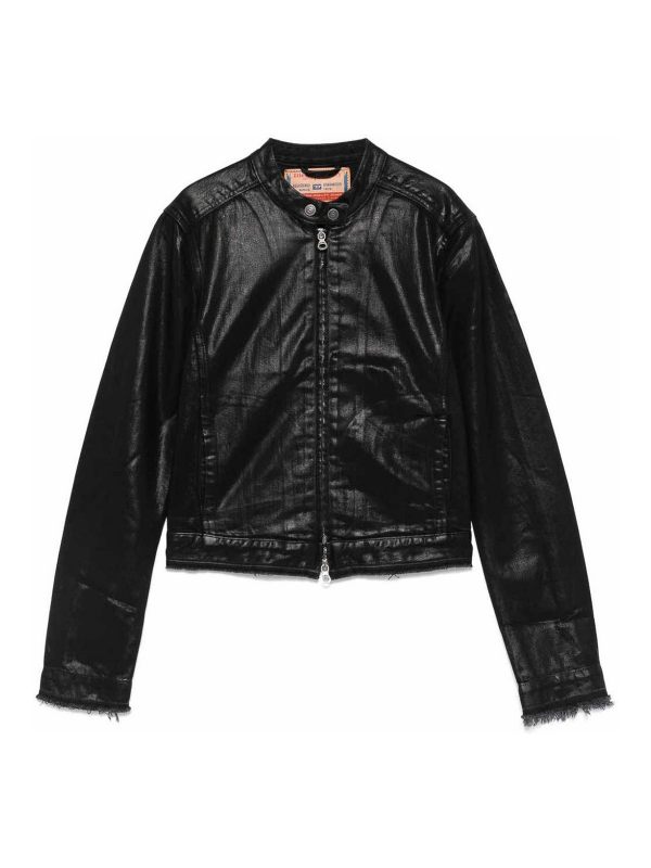 Diesel Pull Col Bateau - Noir
