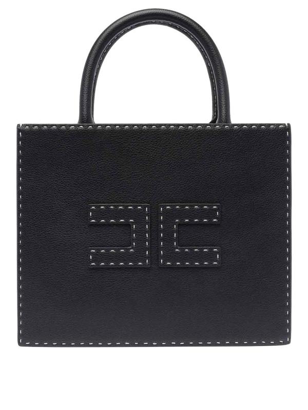 Elisabetta Franchi Sac Cabas - Noir