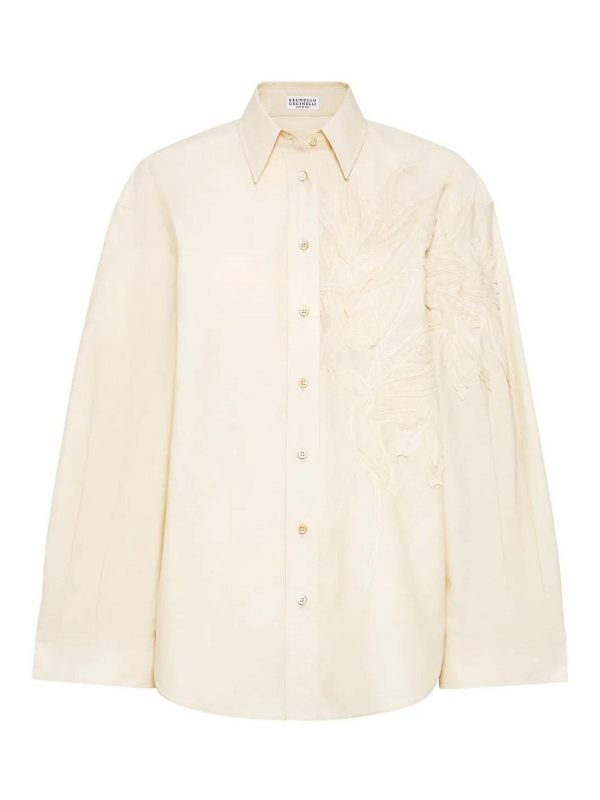 Brunello Cucinelli Chemise - Beige