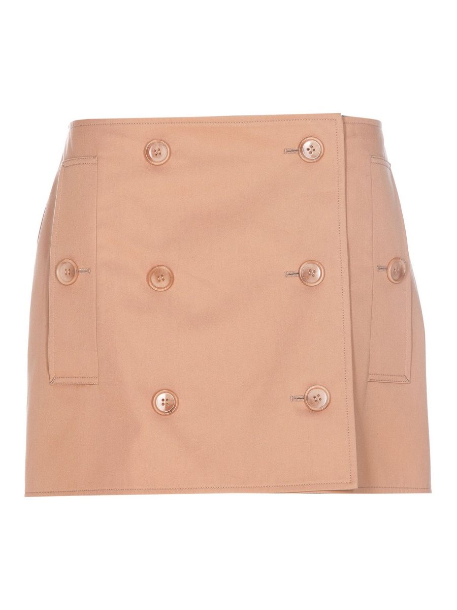Burberry Jupe Midi - Couleur Chair
