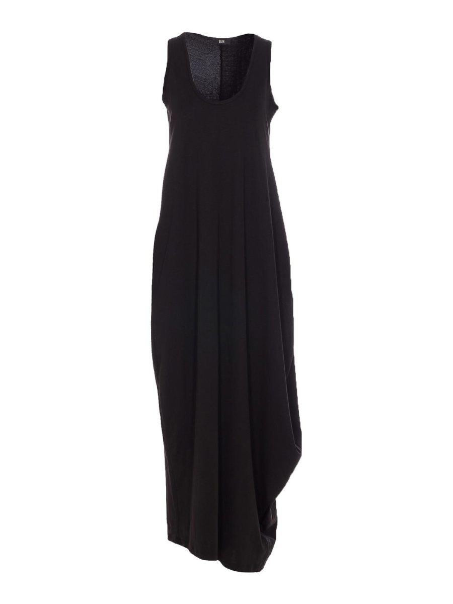 Eleh Robe Au Genou - Noir