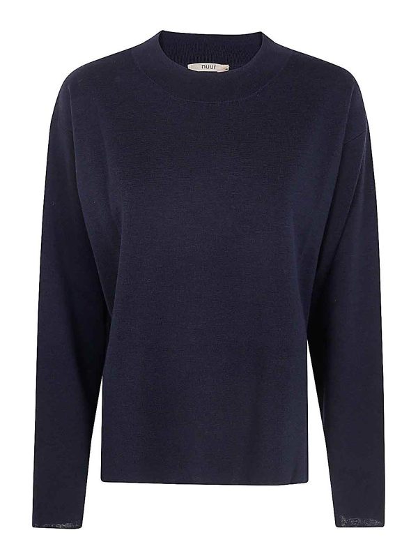 Nuur Pull Col Rond - Bleu