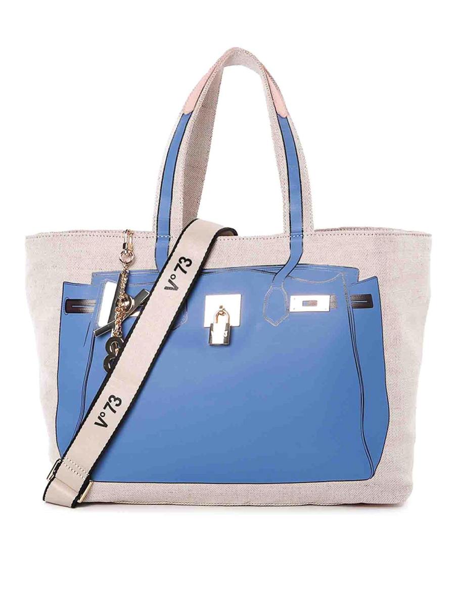 V°73 Sac Bandoulière - Bleu
