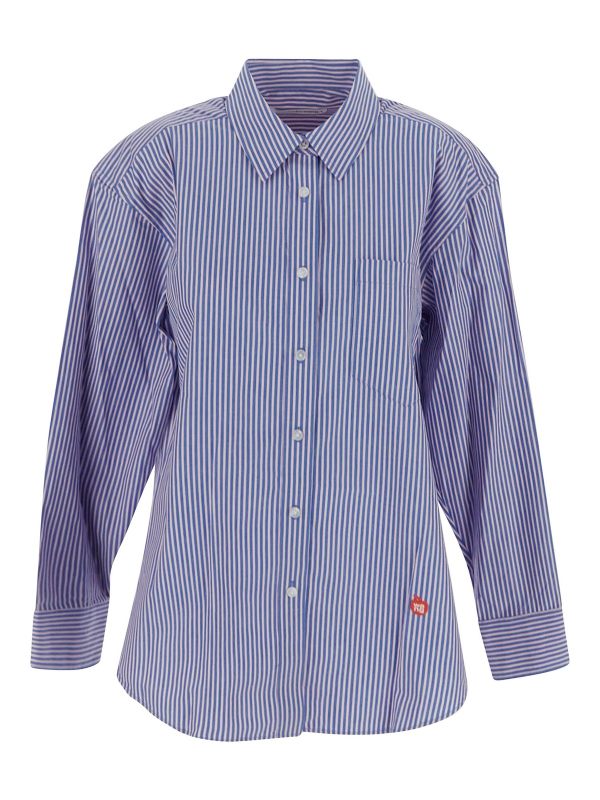 T By Alexander Wang Chemise - Bleu