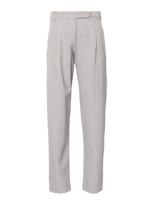 Patrizia Pepe Pantalons Décontractés - Gris