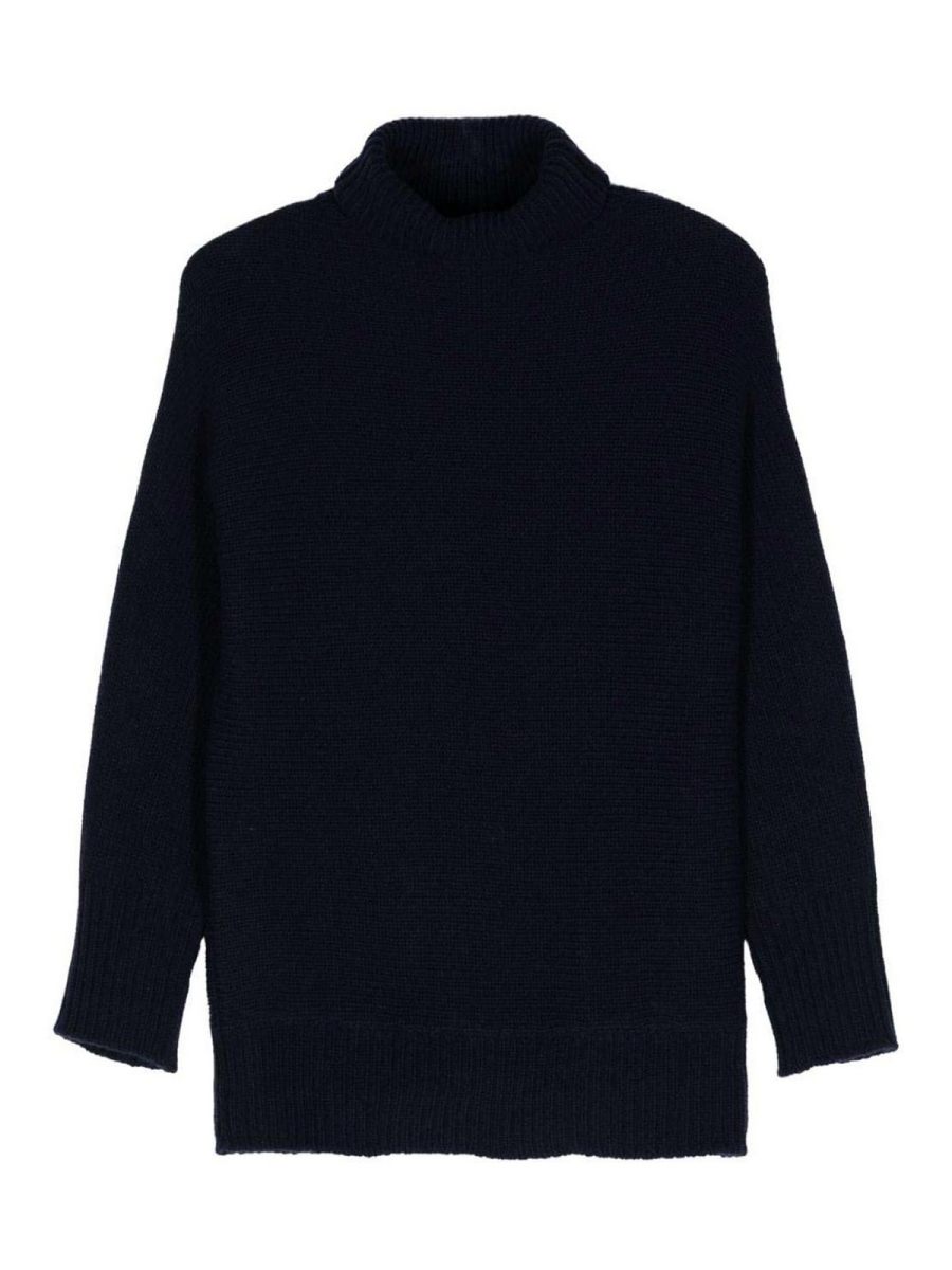 Alysi Pull Col Roulé - Bleu