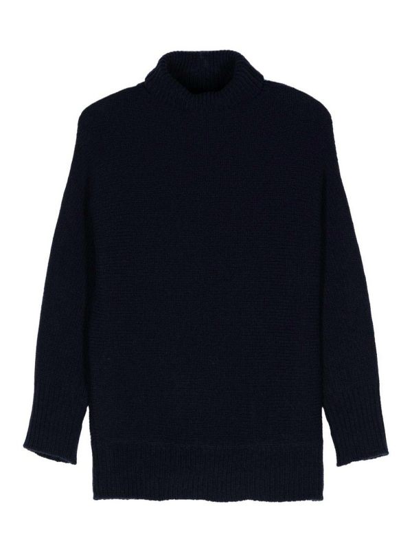 Alysi Pull Col Roulé - Bleu